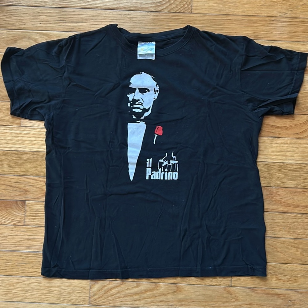 Il Padrino (The Godfather) Black Tshirt Size Small